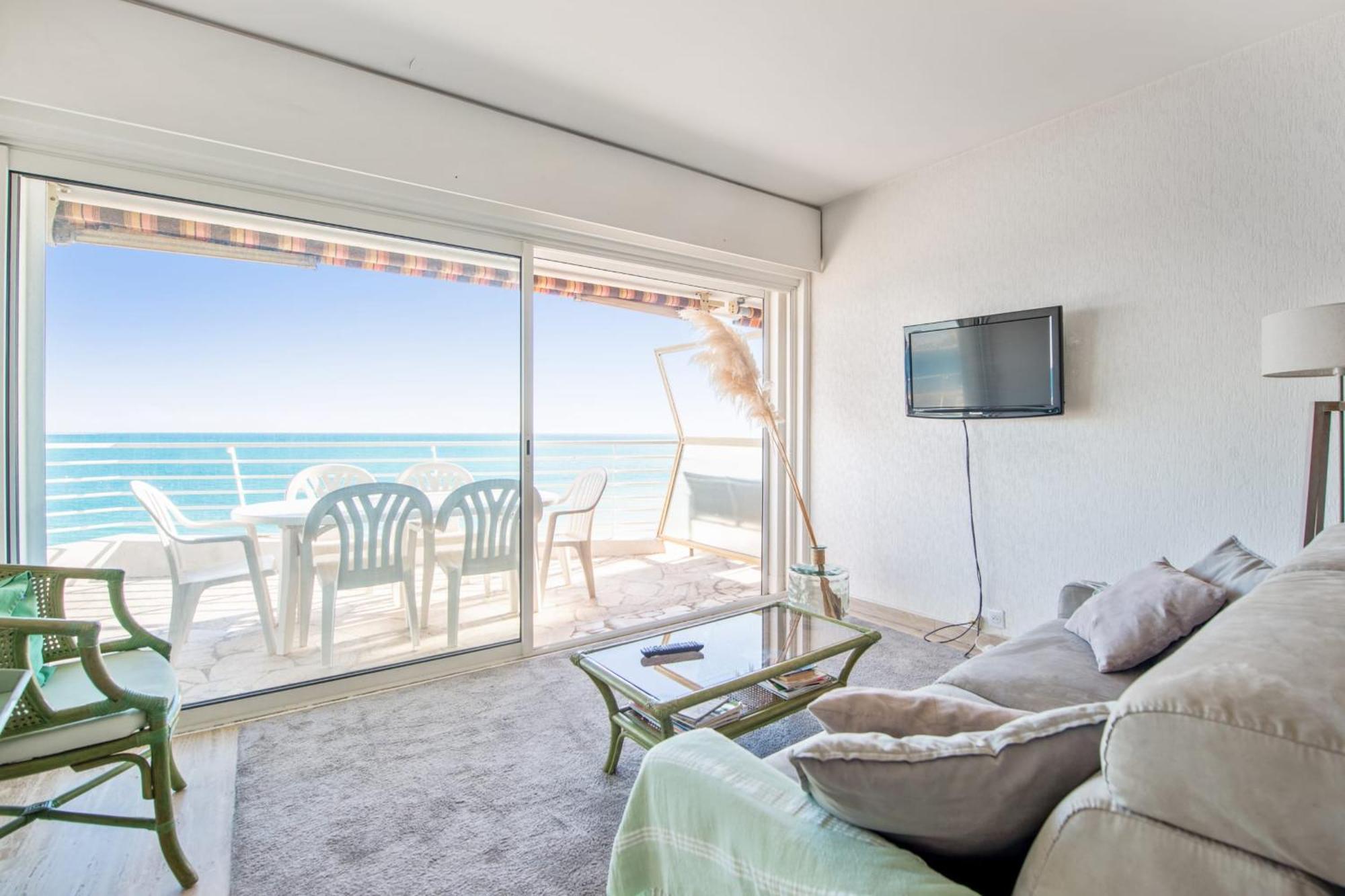 Le Balcon Sur La Baie - Welkeys Appartement Cagnes-sur-Mer Buitenkant foto